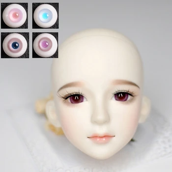 14 мм Bjd 1/3 1/4 Куклени стъклени очи Аксесоари за кукли Glasss Куклено очната ябълка