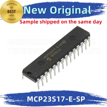 2 бр./лот MCP23S17-E/SP вграден чип 100% чисто нов и оригинален, съответстващи на спецификацията на