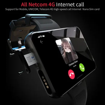 2023 Нов 2,88-инчов Голям екран на Android Мъжки Смарт часовници Телефон 13MP 5MP HD Камера, RAM/ROM 4 GB + 64 GB точен сърдечен ритъм Смарт часовници