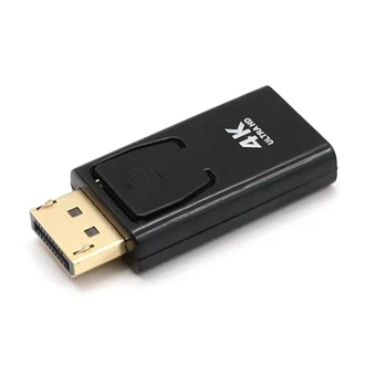 4K DisplayPort-HDMI-Съвместим Адаптер DP мъж Към Жена HDMI-Съвместим 4K 30 Hz /60 Hz HD 1080P Видео Адаптер с Аудио за Лаптоп