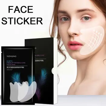 5 Двойки /скоростна Микрокристална Стикер За Лице Против бръчки Подтягивающие Лепенки За Стареене на Лицето Невидимата Маска За красота Skin An S9R8