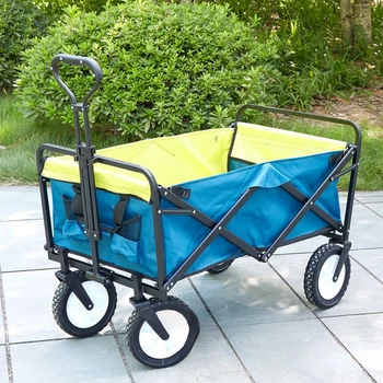 7-инчовата малка количка с тесни колело за преходи в природата, покупки за дома, преносима сгъваема жаден За поставяне на товара на офроуд