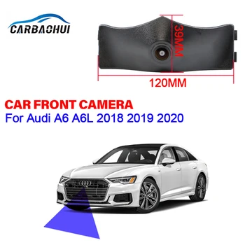 AHD 1080P Fisheye CCD Камера за обратно виждане с положителна логото на паркинг за Audi A6L A6 2018 2019 2020 нощно виждане с високо качество