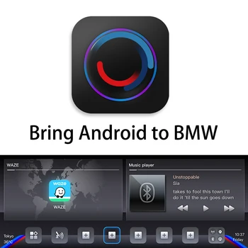 Android-навигация за BMW Full Series Mini F55 F56 R58 R61 F57 Инсталация за 3 секунди 2023 Нов стил на потребителския интерфейс
