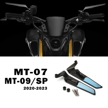 MT07 Аксесоари за Мотоциклети Стелт-Огледала за Yamaha MT-09 MT09 SP 2020-2023 MT-07 MT 07 2021 2022 Регулируема Крылышко От Алуминий