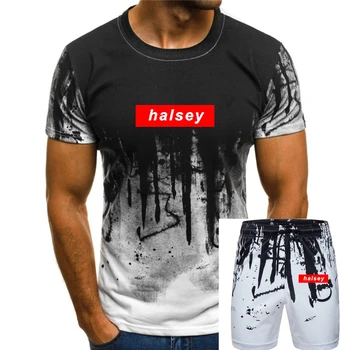 MTNACLOTHING Halsey Легендата на рап музиката Fan_MA0711 Мъжка Тениска