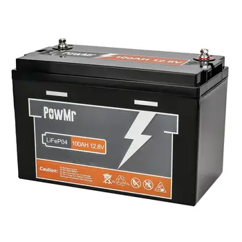PowMr 100AH 12,8 3.2 В Lifepo4 Батерии елементи, Сериализуемые 4 единици Слънчева Оловно-киселинен устройство за съхранение на енергия 