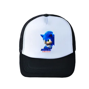 Sonic Hat игри на периферните бейзболна шапка плосък Brim капачка на мъжете и жените, шапки за Слънце, шапка, подарък за рожден ден за момичета, деца момчета
