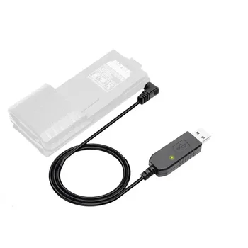 USB Кабел Зарядно устройство За Радиостанции BaoFeng UV-5R UV-82 3800mAh UV-S9 Plus BF-B3 Plus AR-152 Уоки Токи Двустранно Радио