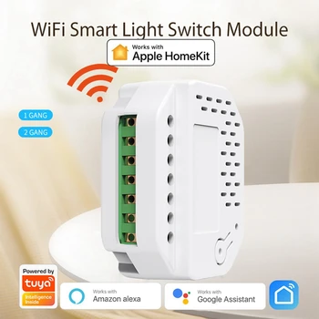 Wifi Smart 1/2 Way Light Led Модул Диммера Smart Life /Sasha APP Модул и Дистанционно Управление на системите за разпространение Устройство За Дома, Лесен За употреба