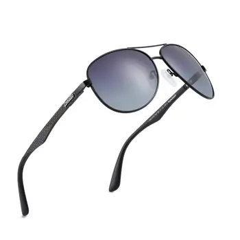 ZENOTTIC Гореща разпродажба Авиаторские Поляризирани очила, изработени от въглеродни влакна Pilot Shade за мъже 100% Защита от uv Риболов Голф Шофиране