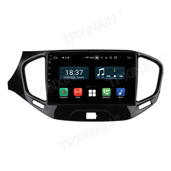Андроид 10 6 + 128 GB за ВЕСТЫ 2015-2020, авто мултимедиен плеър Tesla Screen, IPS Сензорен екран, стерео GPS навигация DSP