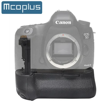 Вертикална батарейная дръжка Mcoplus BG-5DIII за огледално-рефлексен фотоапарат Canon 5D Mark III 5D3 5DS 5DSR