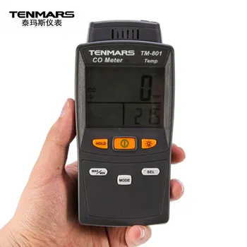 Детектор за въглероден окис, TENMARS TM-801 CO Meter