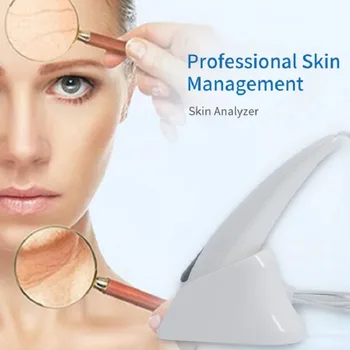 Диагностика на кожата, Цифров анализатор на лицето, Скенер за анализ на лицето, Светлинна увеличительная машина, тестер за проверка на грижа