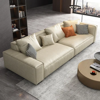 Диван за дневна в малка къща, Изчистен луксозен диван за четене в дневната, Многофункционална мебел Divano с безплатна доставка