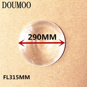 Длиннофокусное разстояние 315 мм Диаметър на лещите Fresnel 290 мм и Голям размер, кръгли лещи Fresnel дебелина на кръгла леща 2 мм за 