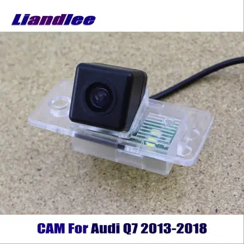 За Audi Q7 2013-2018 задната Камера за обратно виждане Парковочная HD камера CCD за нощно виждане
