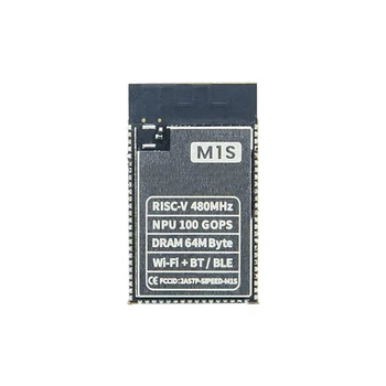 За модул Sipeed M1S BL808 RV64 480 Mhz + RV32 320 Mhz + NPU BLAI 100GOPS 16Mbyte SPI FLASH 2.4 G WIFI/BT/МОЖНО Основна Такса резервни Части