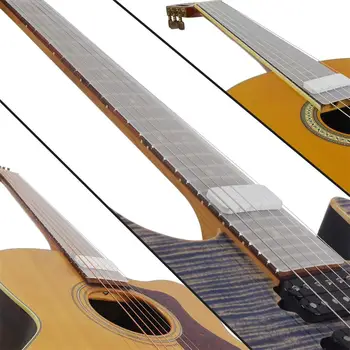 Защита от прах китарен fretboard Полупрозрачна Защита за акустична китара, електрическа китара