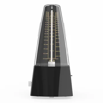 Класически механичен метроном в винтажной формата на кула за бас-китара, колокольчика, кула за бас-китара, пиано, цигулка Сет Томас