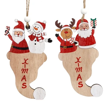 Коледна Украса под формата на Снежинки СантаКлаус Коледни Сувенири, Подарък за Дома