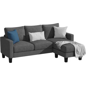 Компактна мека Мебел за Дневна и Разтегателен диван-спалня 70 