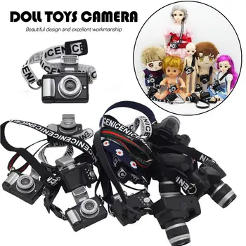 Кукла Играчки Камера Мини-Симулационни Камера за Куклено Аксесоари за Детски Рожден Ден Подарък Кукли, Декорация на Дома, Аксесоар