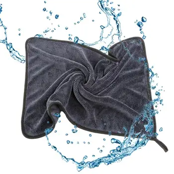 Кърпа от микрофибър кърпа за автомивка, Суперпоглощающая кърпа за почистване на автомобила, Кърпа за подробности, Сушене на кърпи, кърпа за полиране