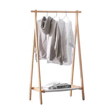 Модерен дизайн, Застояла закачалка за дрехи, Подвесная Дървена Закачалка за дрехи, Подови Закачалка за дрехи
