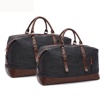 Мъжка чанта за багаж с голям капацитет, спортна чанта за пътуване, ежедневен лек мъжки чанти Weekender, холщовые чанти за съхранение на дрехи 2023