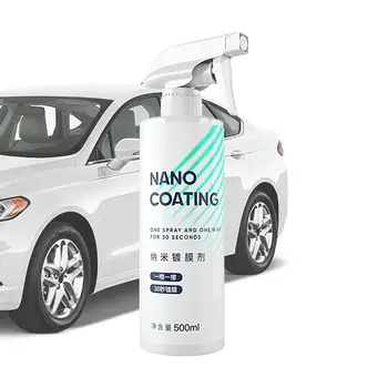 Нанопокрытие-Спрей За Кола Car Nano Spray Paint Осветляющий Спрей С Висока Степен На Защита На Ефективен Издръжлив Восък За Покриване На Автомобили