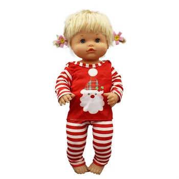 Нова коледна пижама 2020 г. за кукли с размери 42 инча, аксесоари за куклите Nenuco су Hermanita