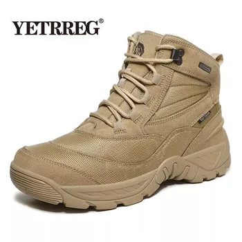 Нови мъжки обувки, Dr. Тактически Армейските обувки, Улични Туристически обувки, Мъжки Зимни Обувки-Дезерты, Мотоциклетни ботуши, Zapatos Hombre