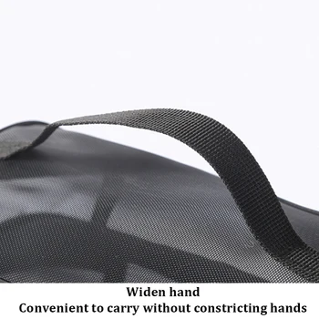 Окото косметичка, пътна чанта за съхранение на козметика, двупластова прозрачна мрежа чанта за пране голям капацитет