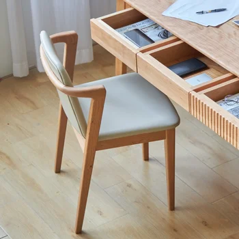 Офис Акцент Nordic Chair Игри Розово Тоалетка Home Luxury Chair, Дизайн На Пода На Салона Cadeiras De Escritorio Скандинавски Мебели