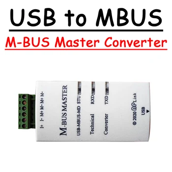 Промишлен домакин-брояч USB-MBUS, считывающий данни за M-BUS, отлаживающий връзка, пълна изолация за интелигентно брояч на енергия, вода, топлоенергия