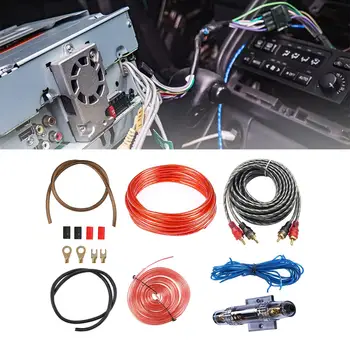 Публикуване на аудио системи на автомобила, монтаж на усилвател, автомобилен кабел за захранване от PVC.