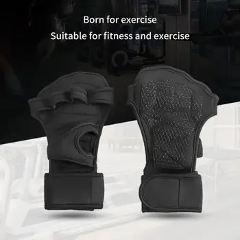 Ръкавици за фитнес, защитни средства за китките, ръкавици на полпальца, обзавеждане за налягане, Ръкавици за йога упражнения с вдигане на тежести