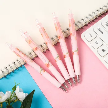 Симпатична розова праскова дръжка Bullet Neutral Pen за студенти
