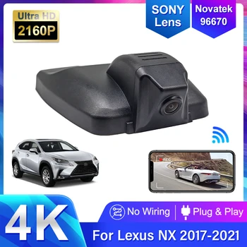Скрита Подключаемая и воспроизводимая Автомобили Видеорегистраторная Помещение Dash Cam С помощта на приложения Control За Lexus NX 300H 300 200T 200 NX300H NX300 NX200T NX200 2017-2021