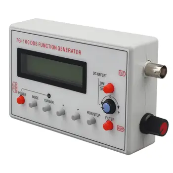 Функционален генератор на сигнали FG-100 DDS, брояч честота 1 Hz - 500 khz
