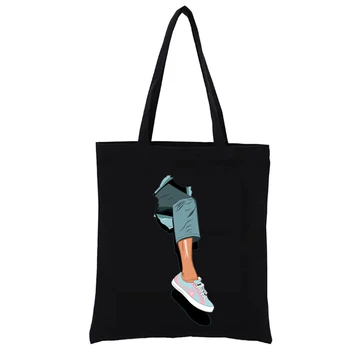 Чанта за голф Le Fleur с графичен печат, забавна чанта за пазаруване, Тъкани торби-тоут, эстетичные дамски чанти, ежедневни чанта за пазаруване, ин Витро