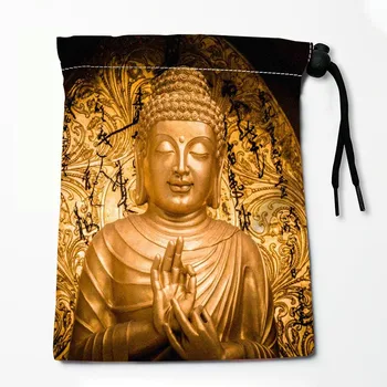 Чанти на съвсем малък с изображение на Буда, игри за гадаене на съдбата, мини чанта от съвсем малък, чанта за съхранение на принадлежности за магьосничество